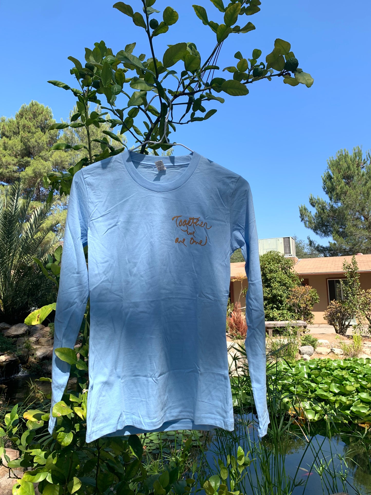 Organic Cotton T-shirts - Unisex -Long sleeve