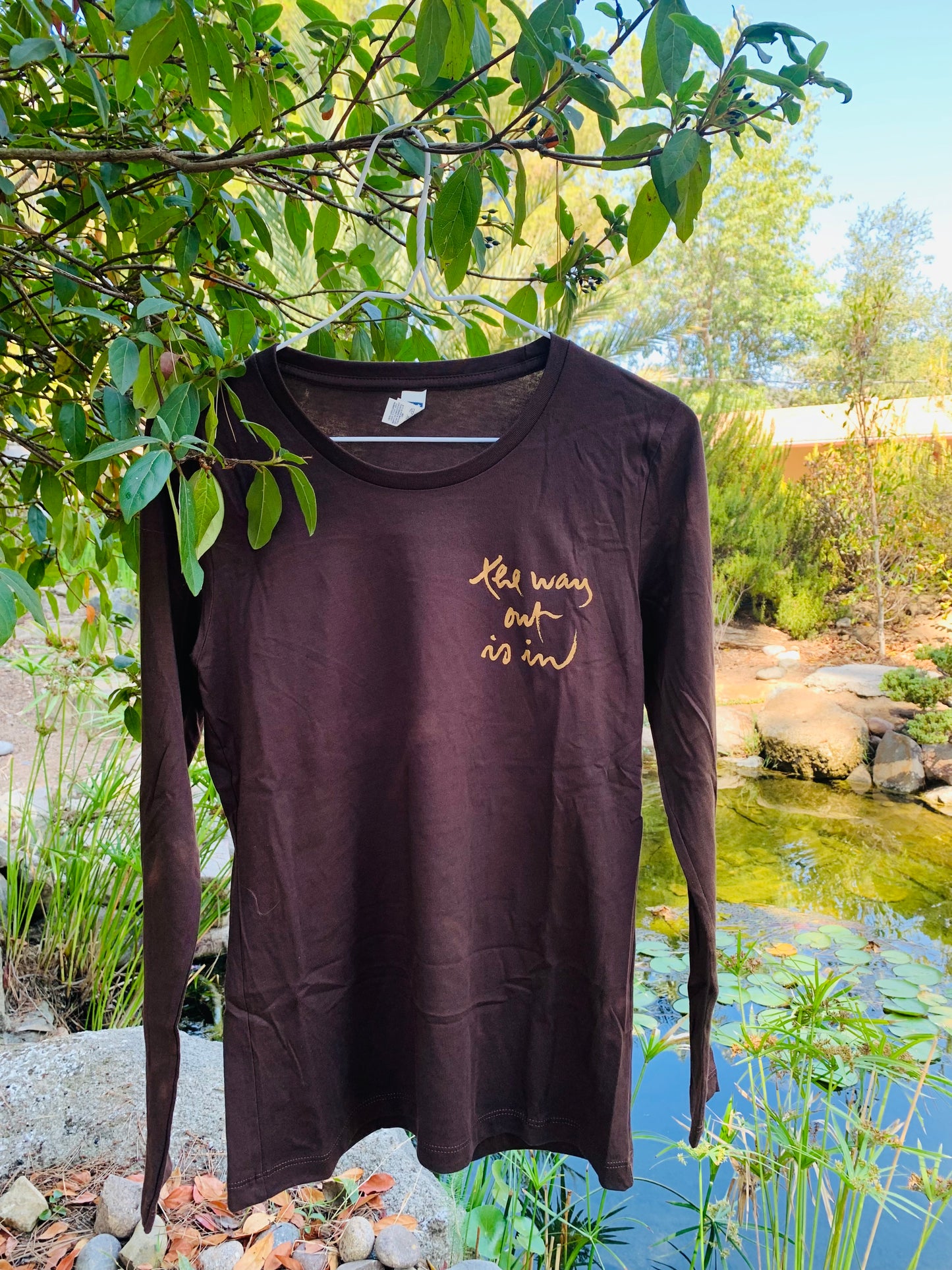 Organic Cotton T-shirts - Unisex -Long sleeve