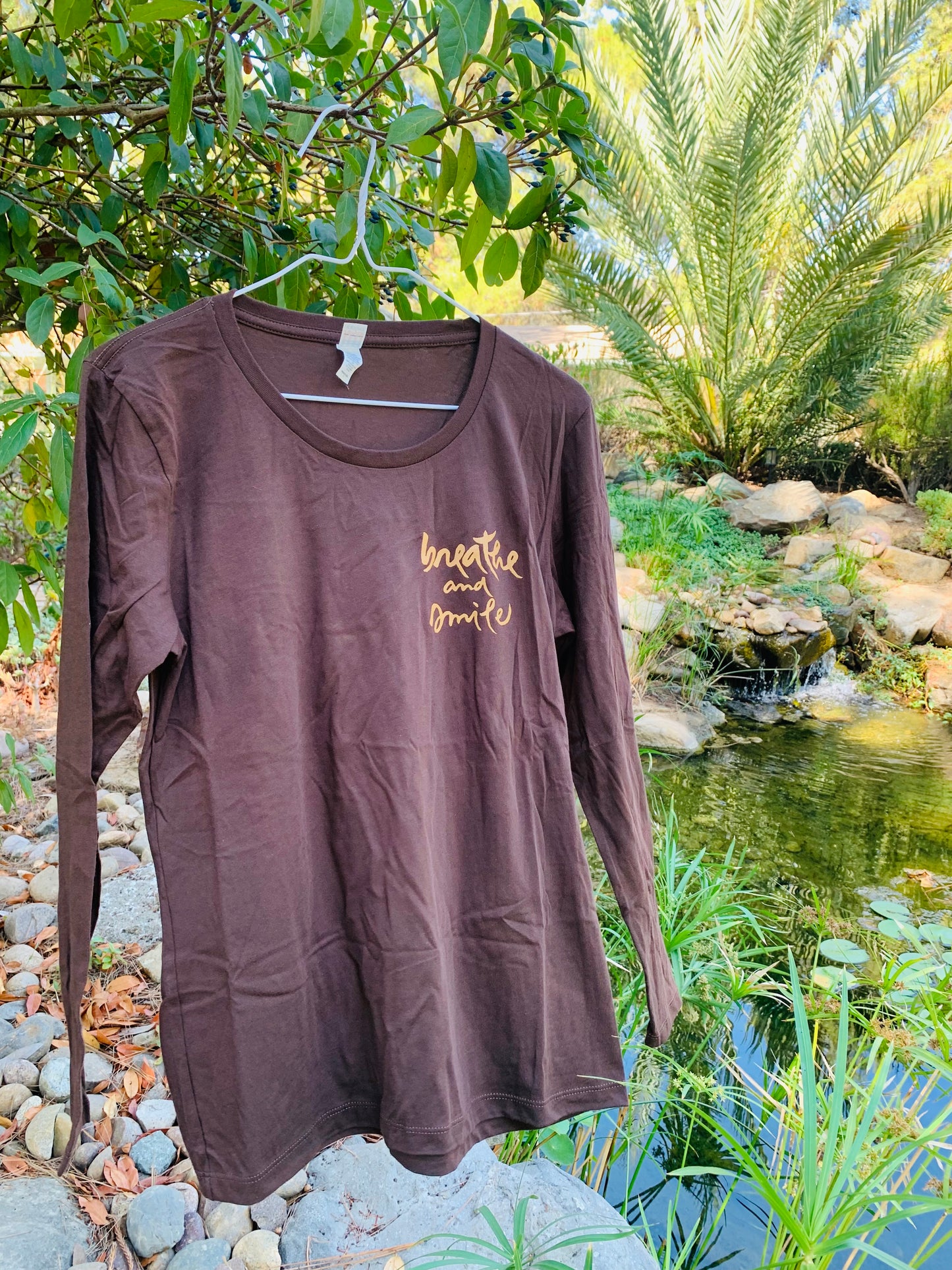 Organic Cotton T-shirts - Unisex -Long sleeve