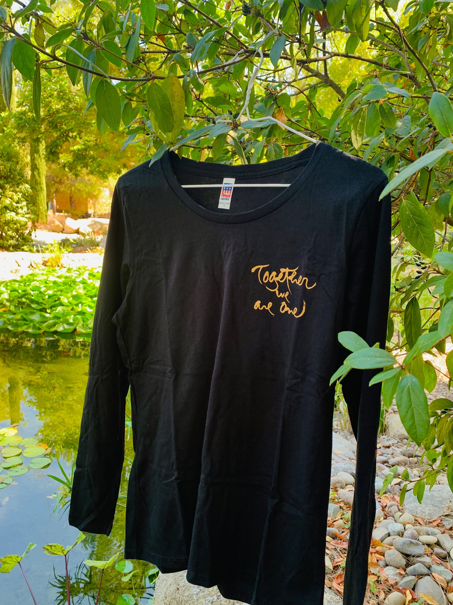 Organic Cotton T-shirts - Unisex -Long sleeve