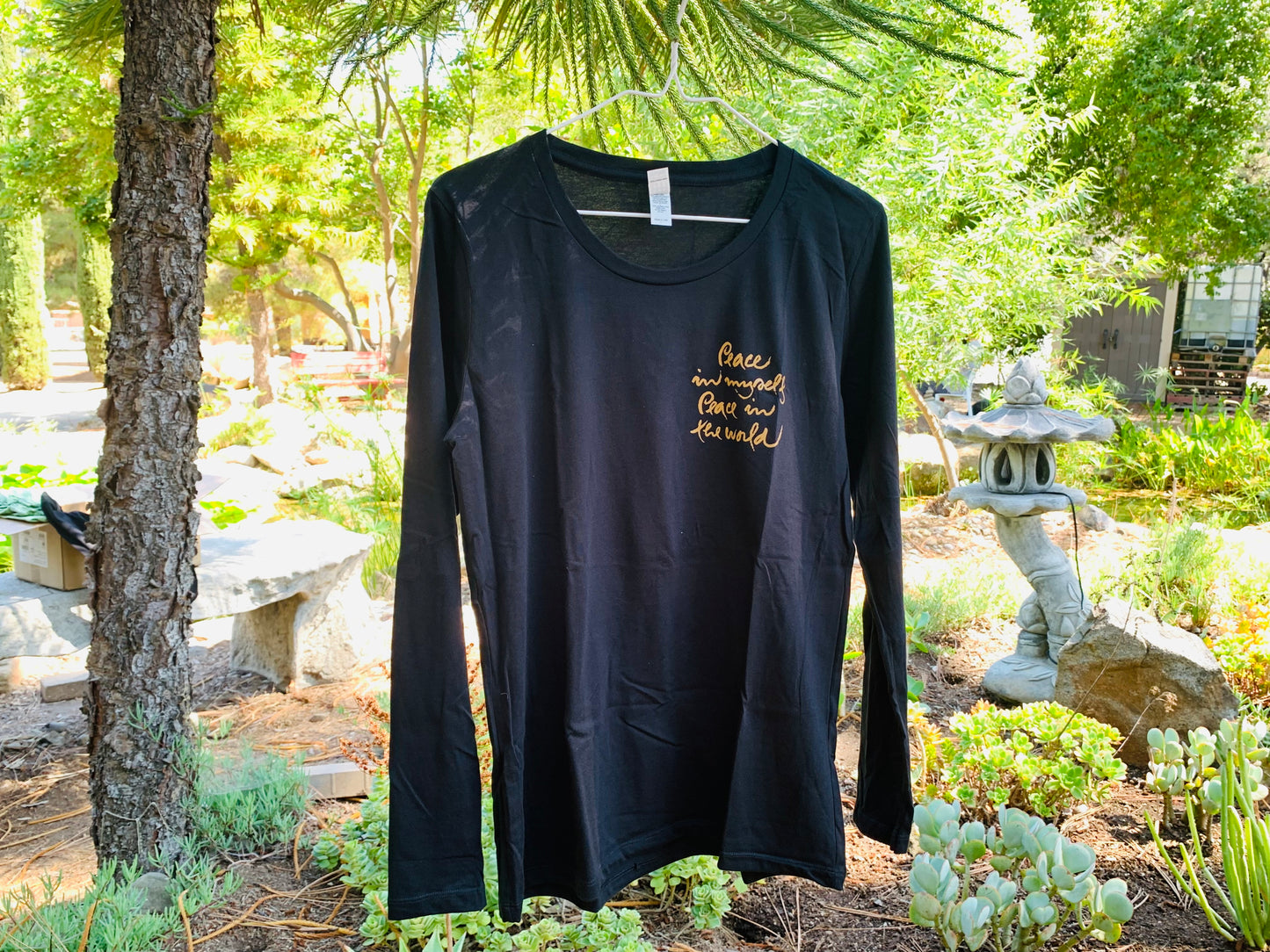 Organic Cotton T-shirts - Unisex -Long sleeve