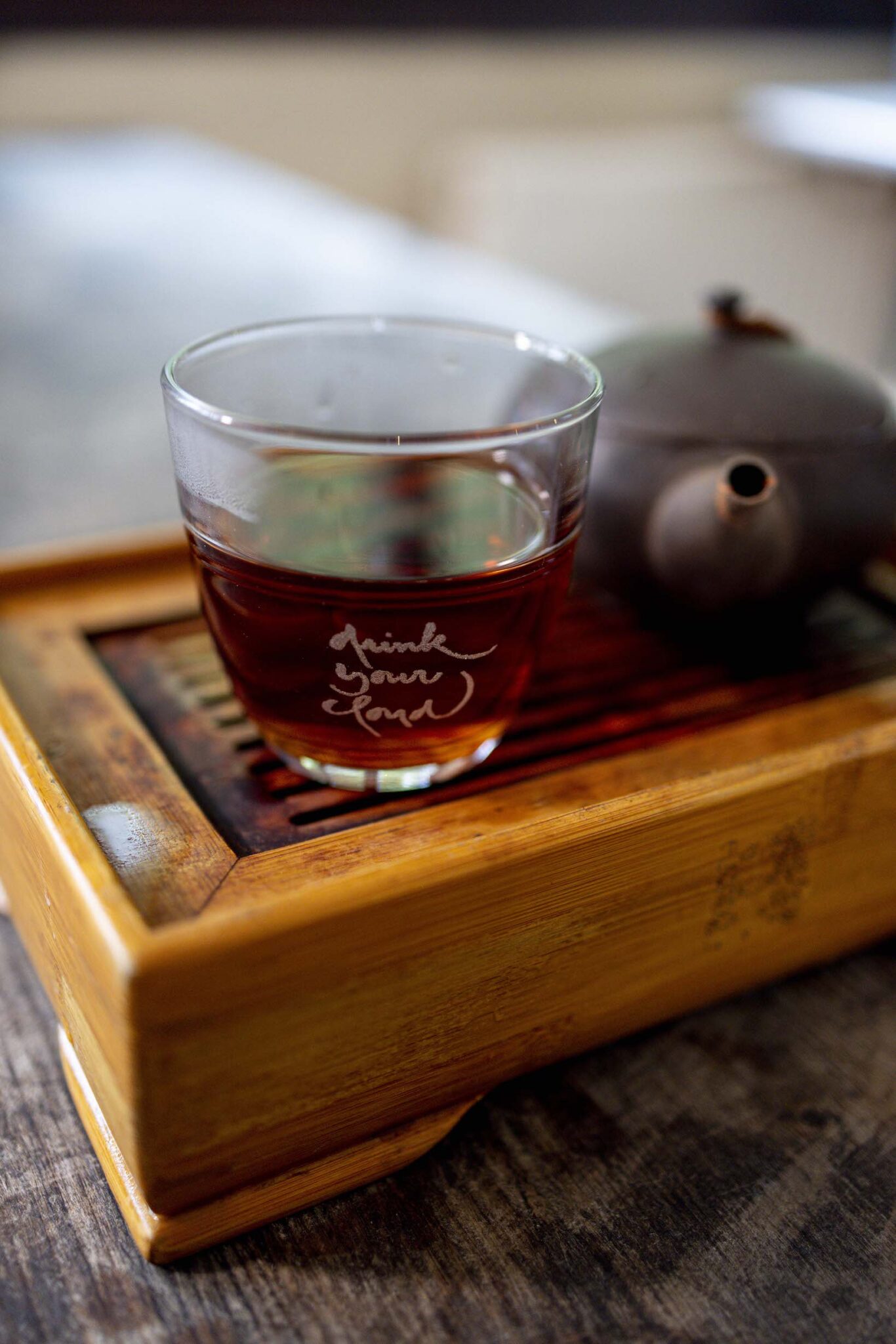 Deer Park Tea Glass