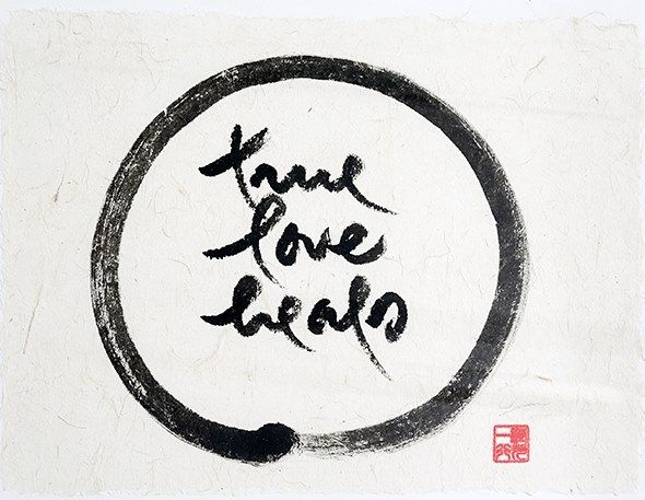 True Love Heals | Thich Nhat Hanh’s Calligraphy