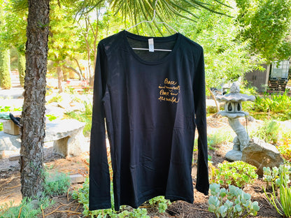 Organic Cotton T-shirts - Unisex -Long sleeve