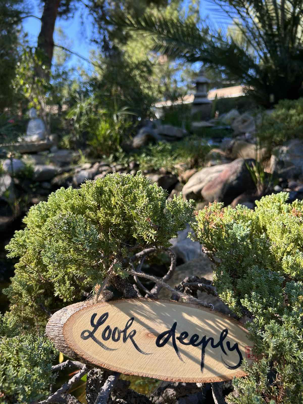 Wood Art with Calligraphy