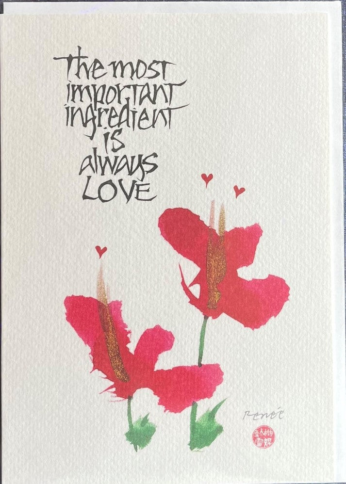 Amber Lotus - Note Cards